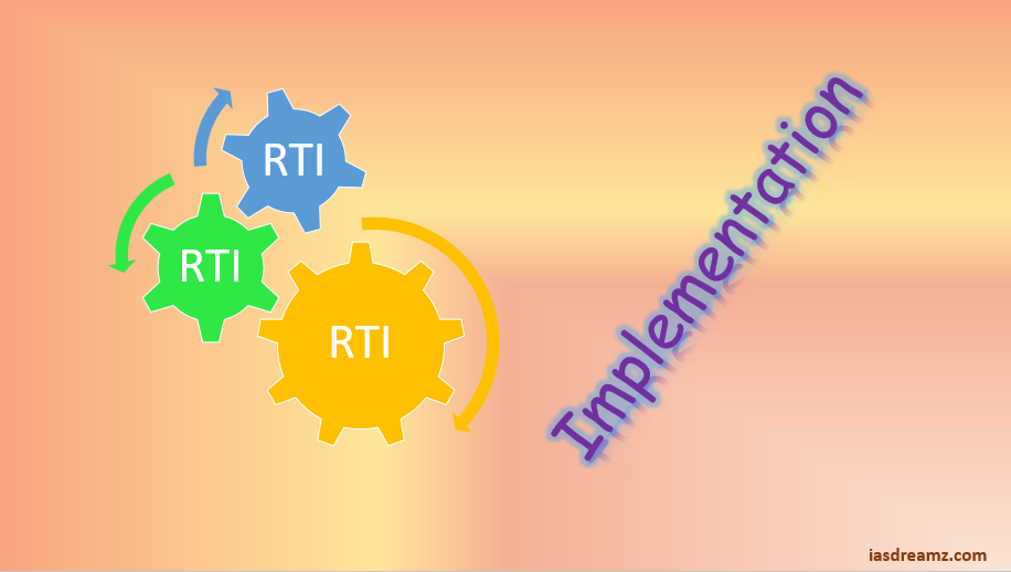 Implementation of RTI Act Building Institutions: PART I